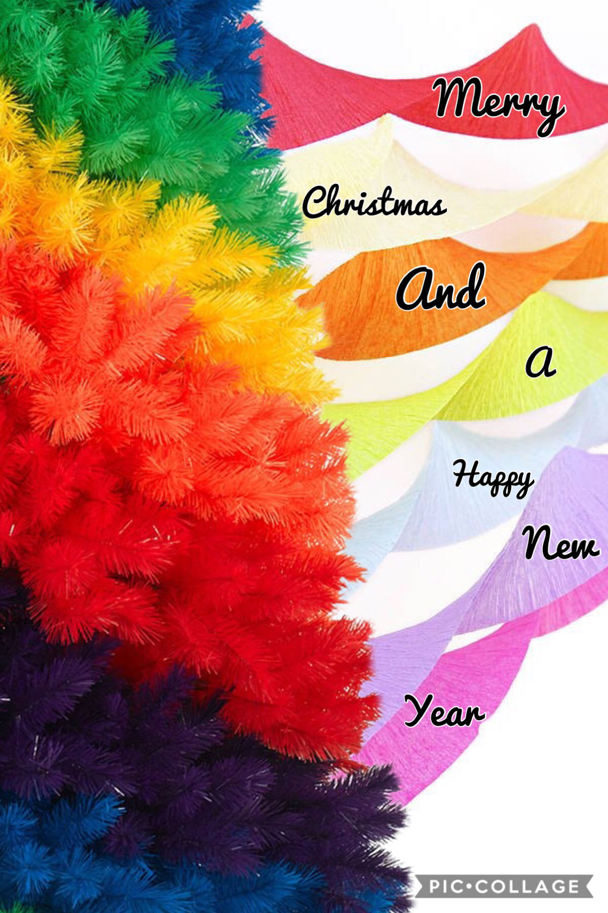 #RainbowWinterWonderland / Merry Christmas and a Happy New Year!