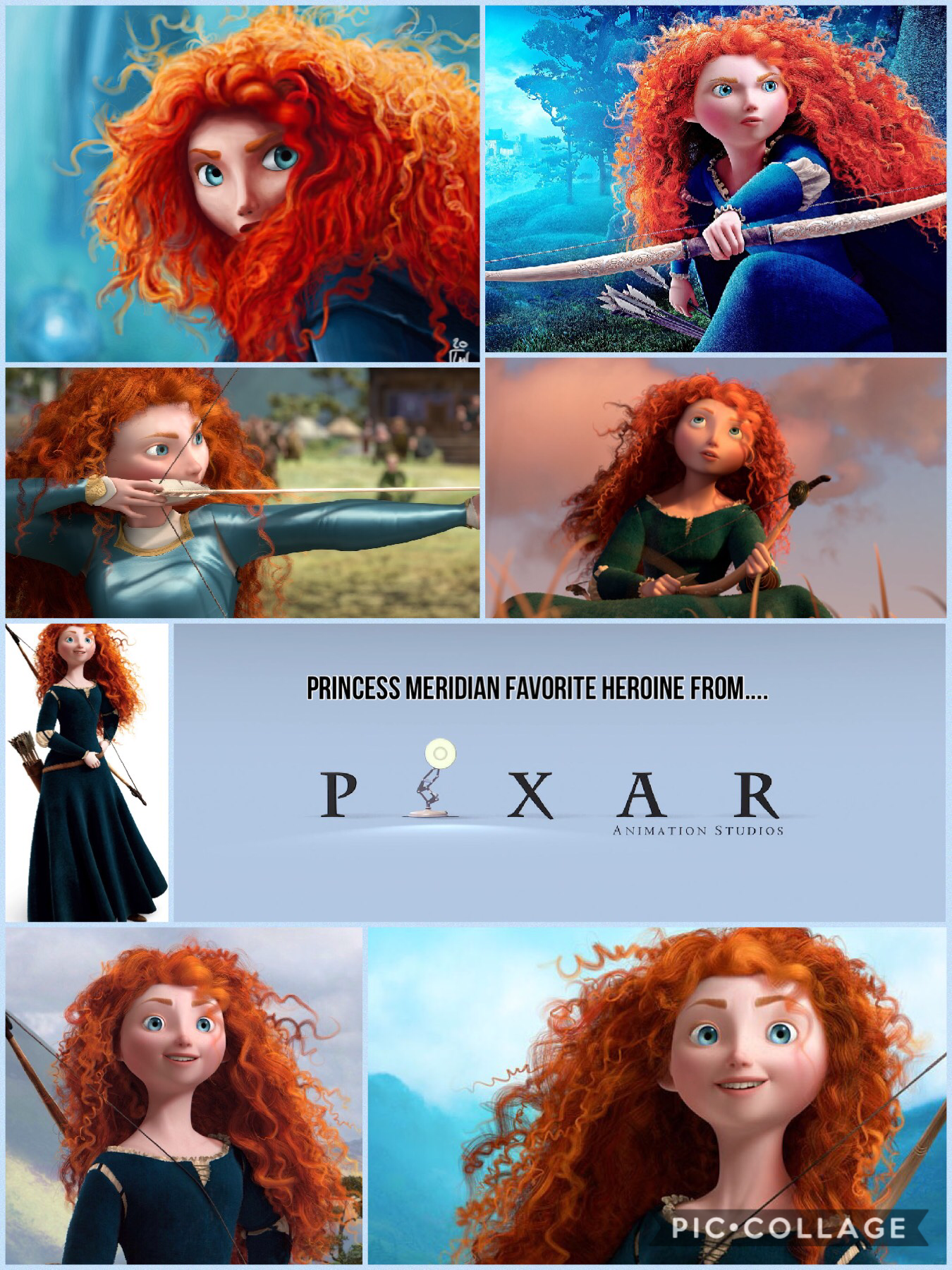 Princess meridian Favorite Heroine from Pixar 