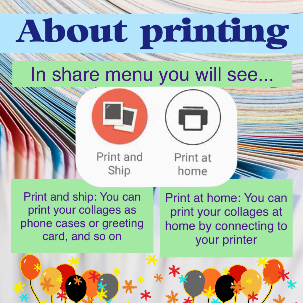 About printing