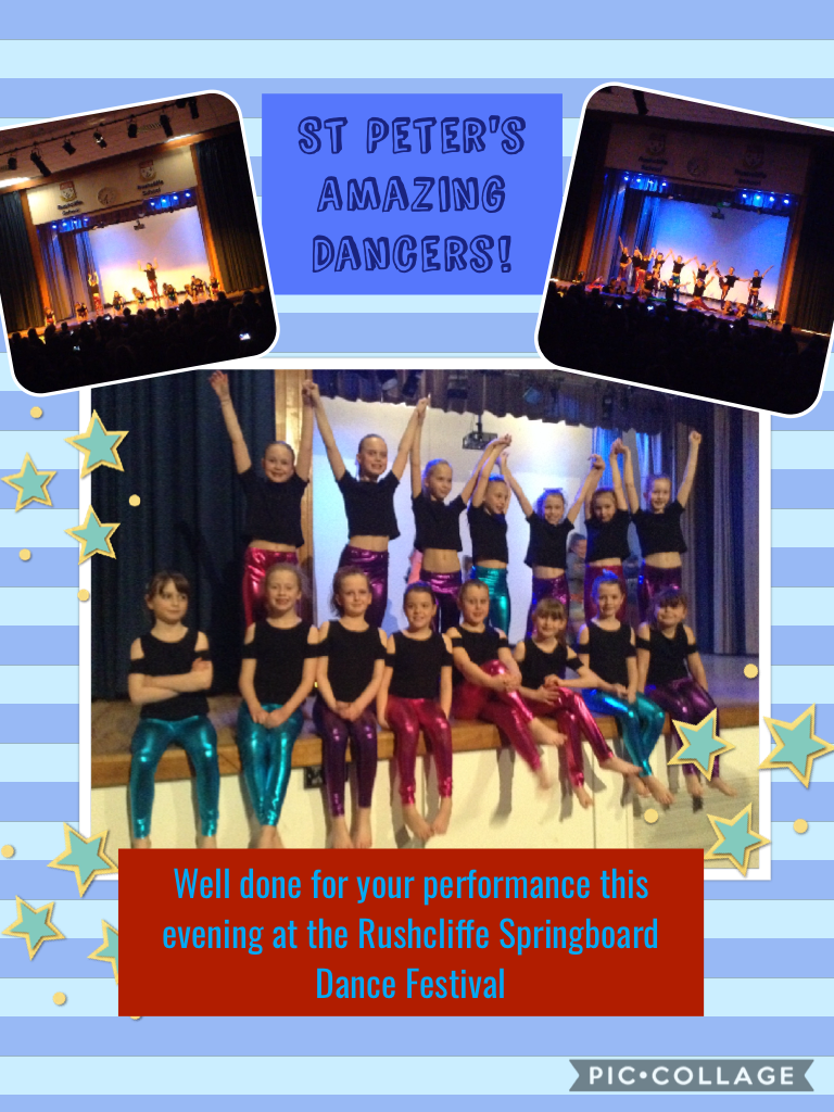 St Peter's Amazing Dancers! #piccollage
