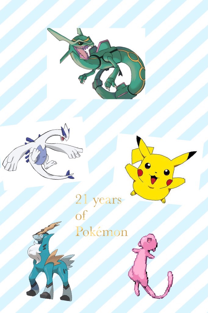 21 years of Pokémon 