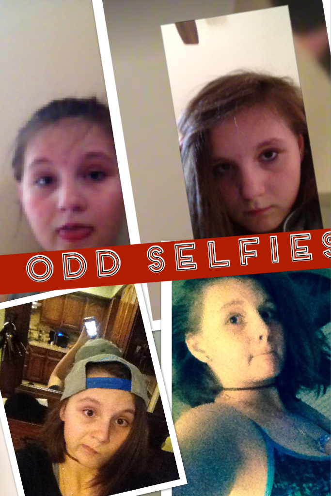 Odd selfies