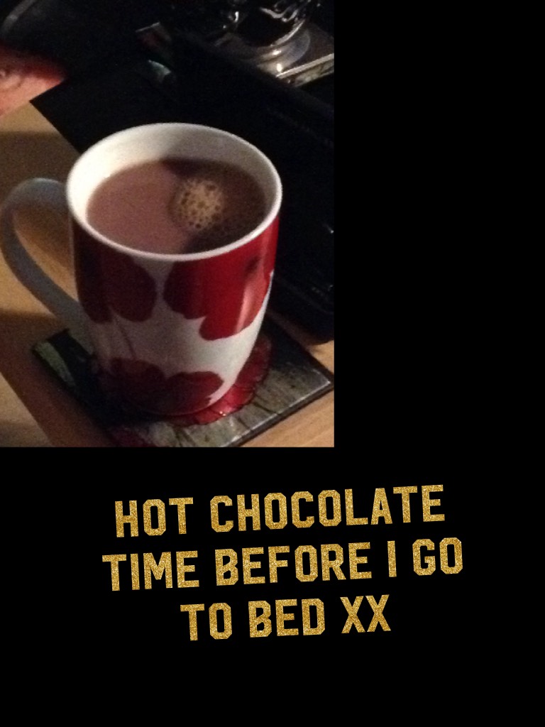 Hot chocolate time 