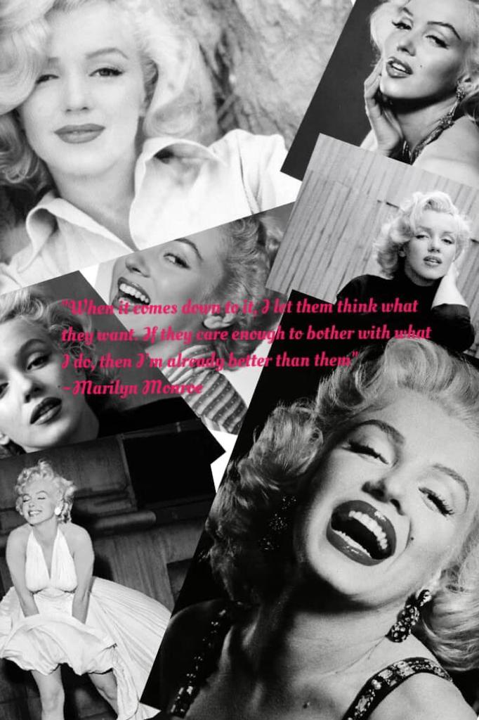 .//Marilyn Monroe//.