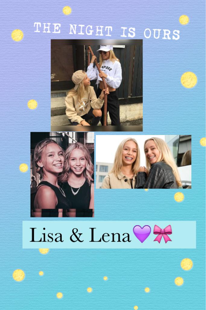 Lisa & Lena💜🎀
#Twins
#Sisters
#Musically 
#LisaAndLena 