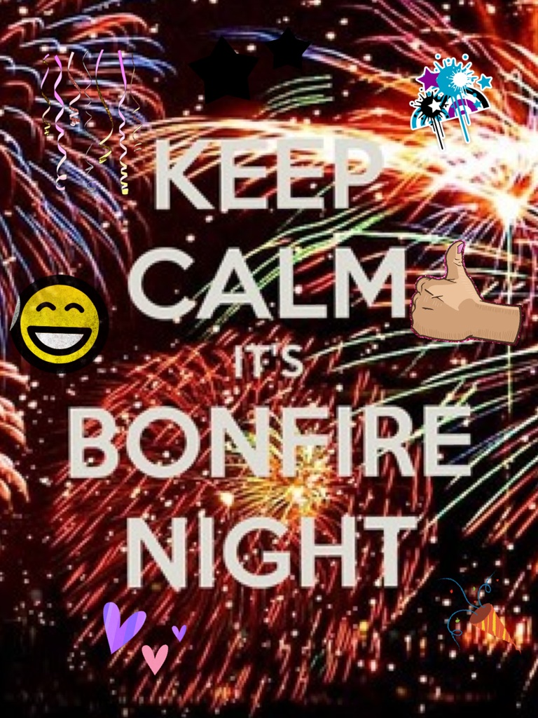 #love bonfire night!!