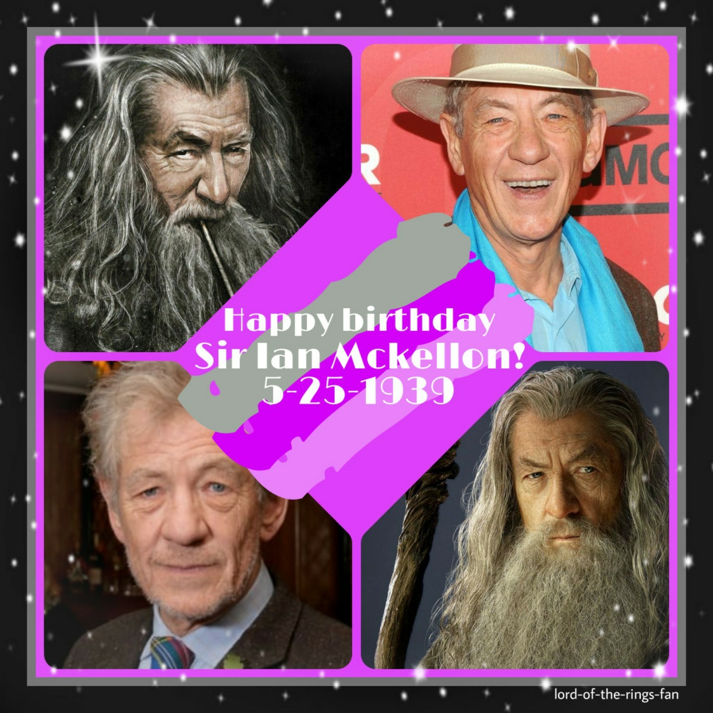 He is turning 80!😱😬😰💗
#lotr #hobbit #Tolkien #Ian Mckellon