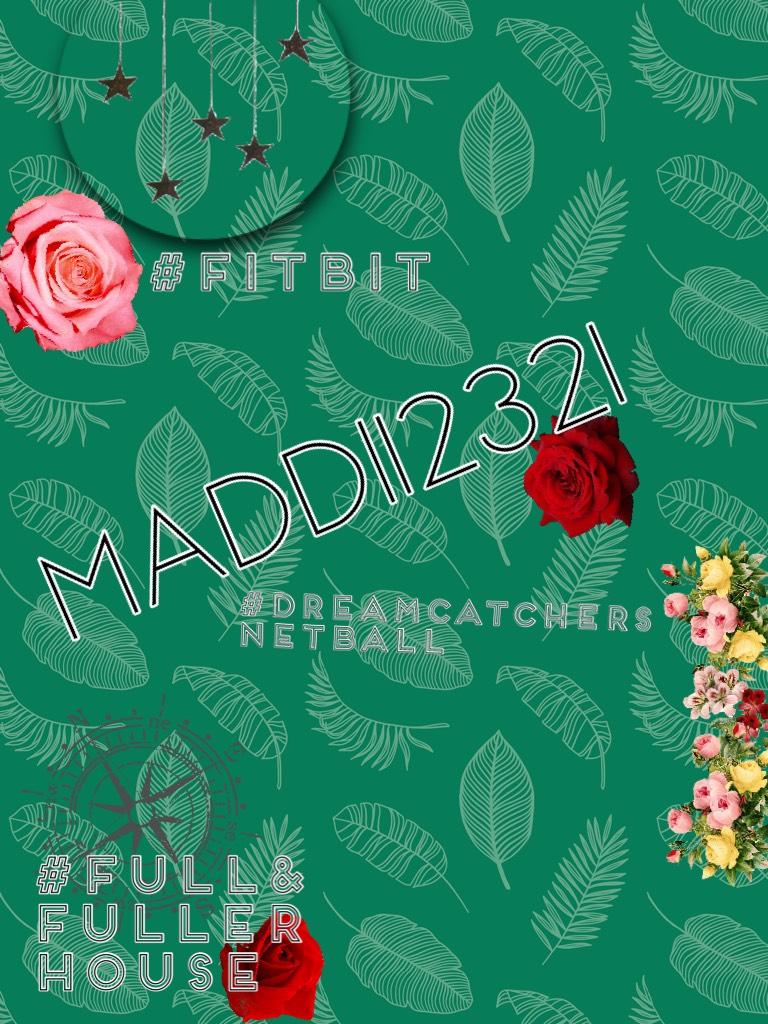 Here is the winner of the competition #all about maddi12321