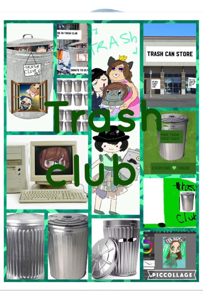 Trash club photo remix! This is from one of my friends at LINE PLAY! If you are in the Trash club in LINE PLAY, this will be very familiar to you.