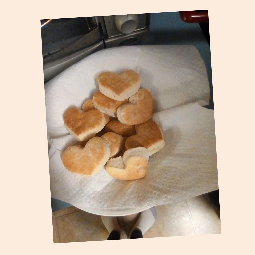 Just made some biscuits!!!❤❤