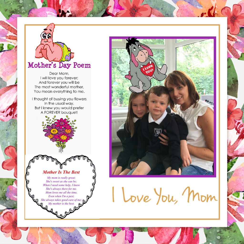 To a special mum from Rebecca