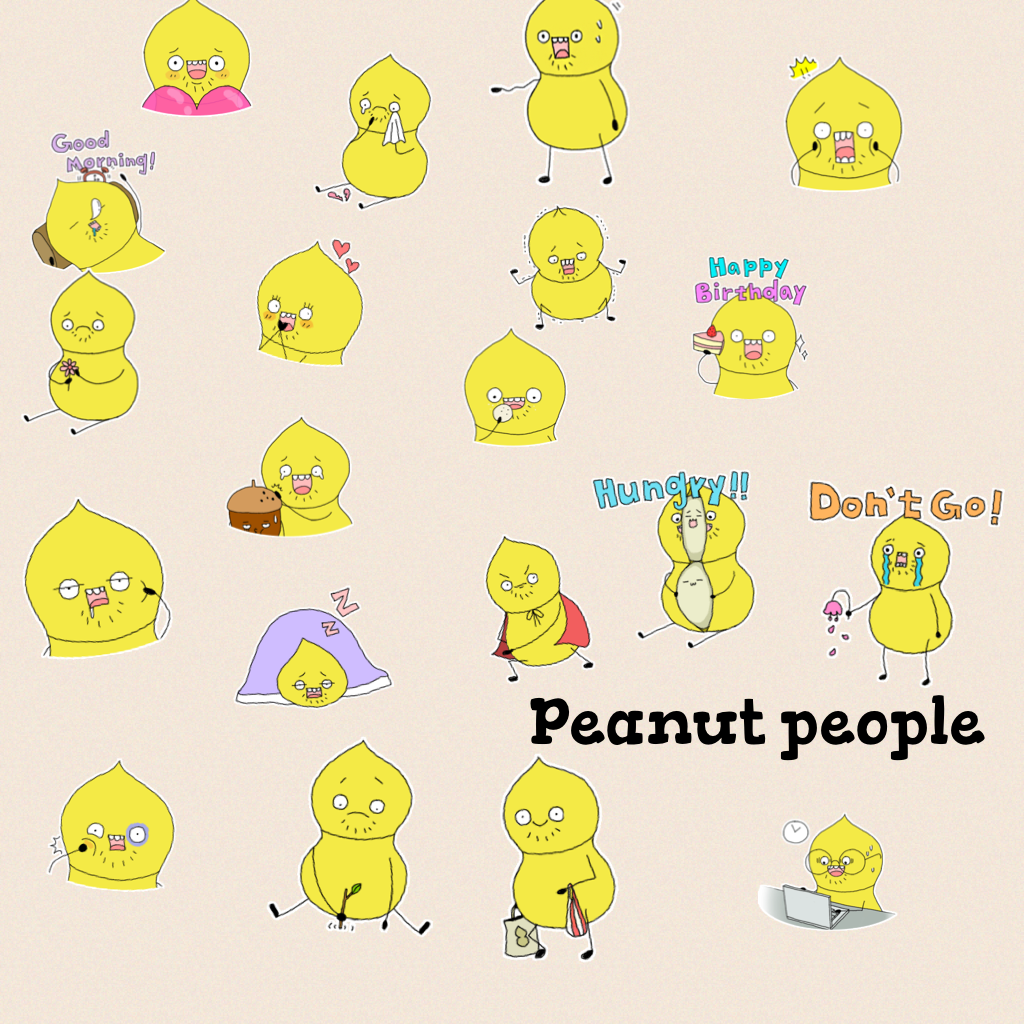 Peanut people some one like plz