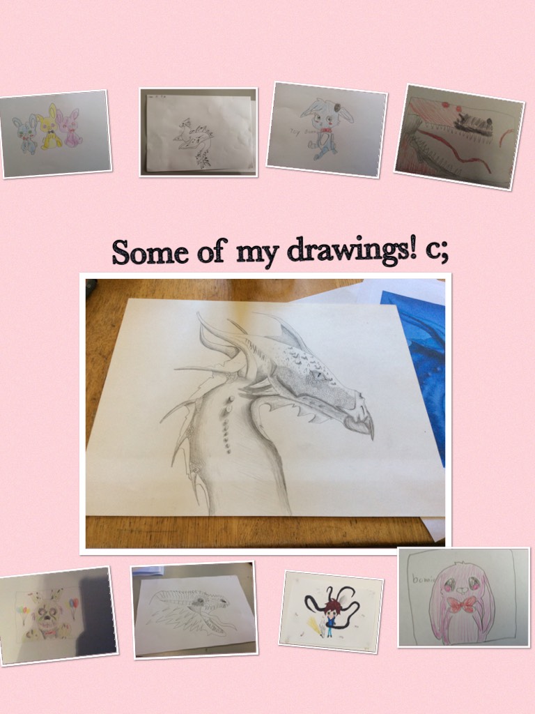My drawings c;
