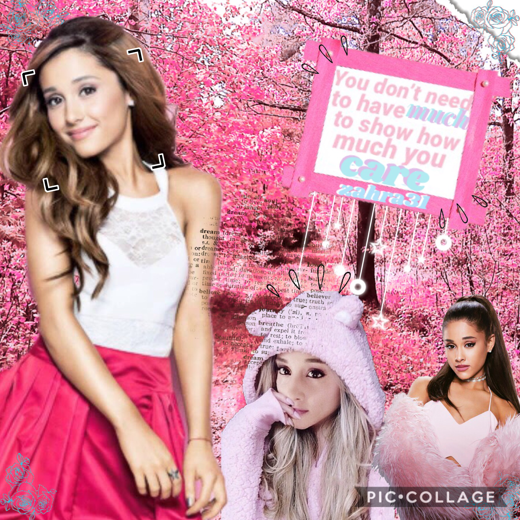 A really cute quote from Ariana grande 💖😊