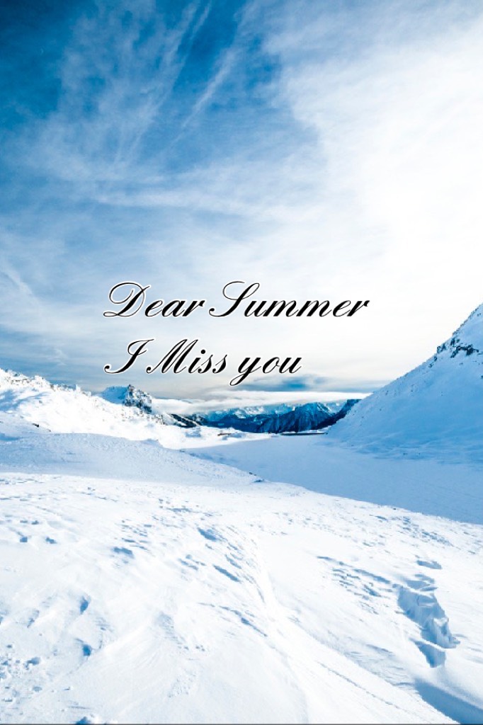 Dear Summer I Miss you💛