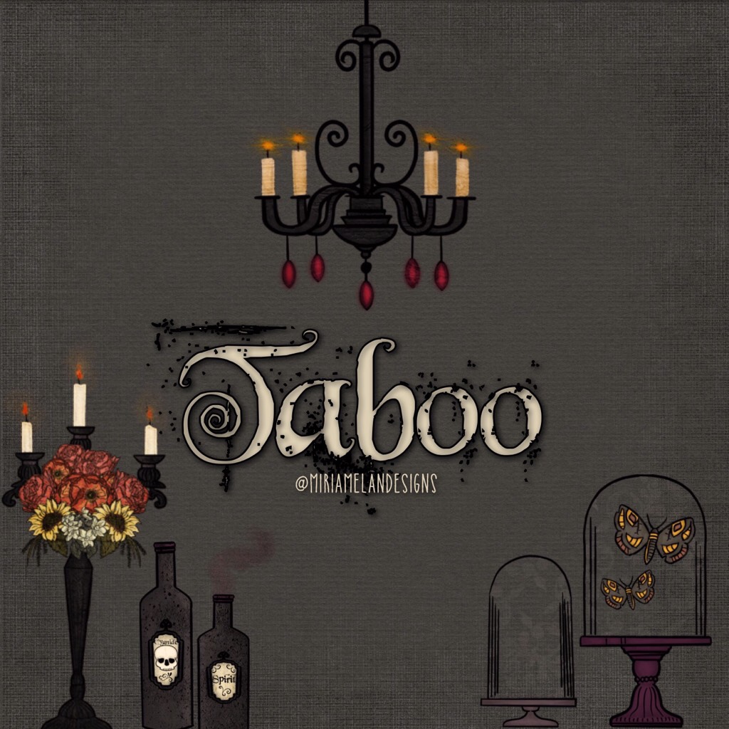 The Taboo Series (FX, BBC) was my inspiration for this sticker pack🥀♠️