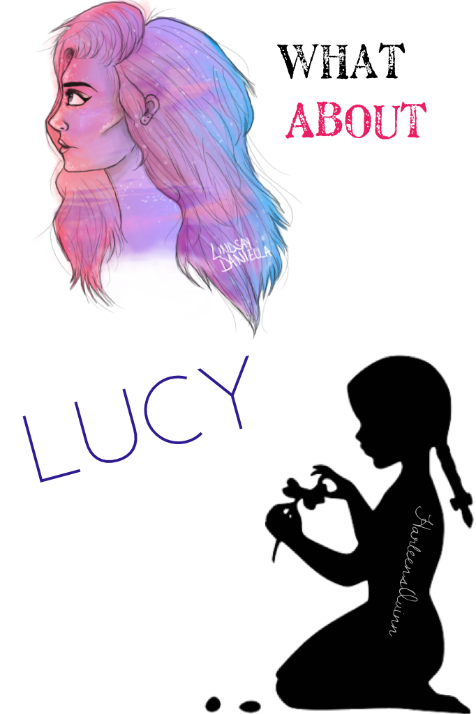 If you don't know who Lucy is, she is Harley's daughter with the Joker. Harley went away for about a year because she was pregnant, it said in a comic. She was explaining to I think was catwoman, because she just found out she was pregnant. Lucy lives on 