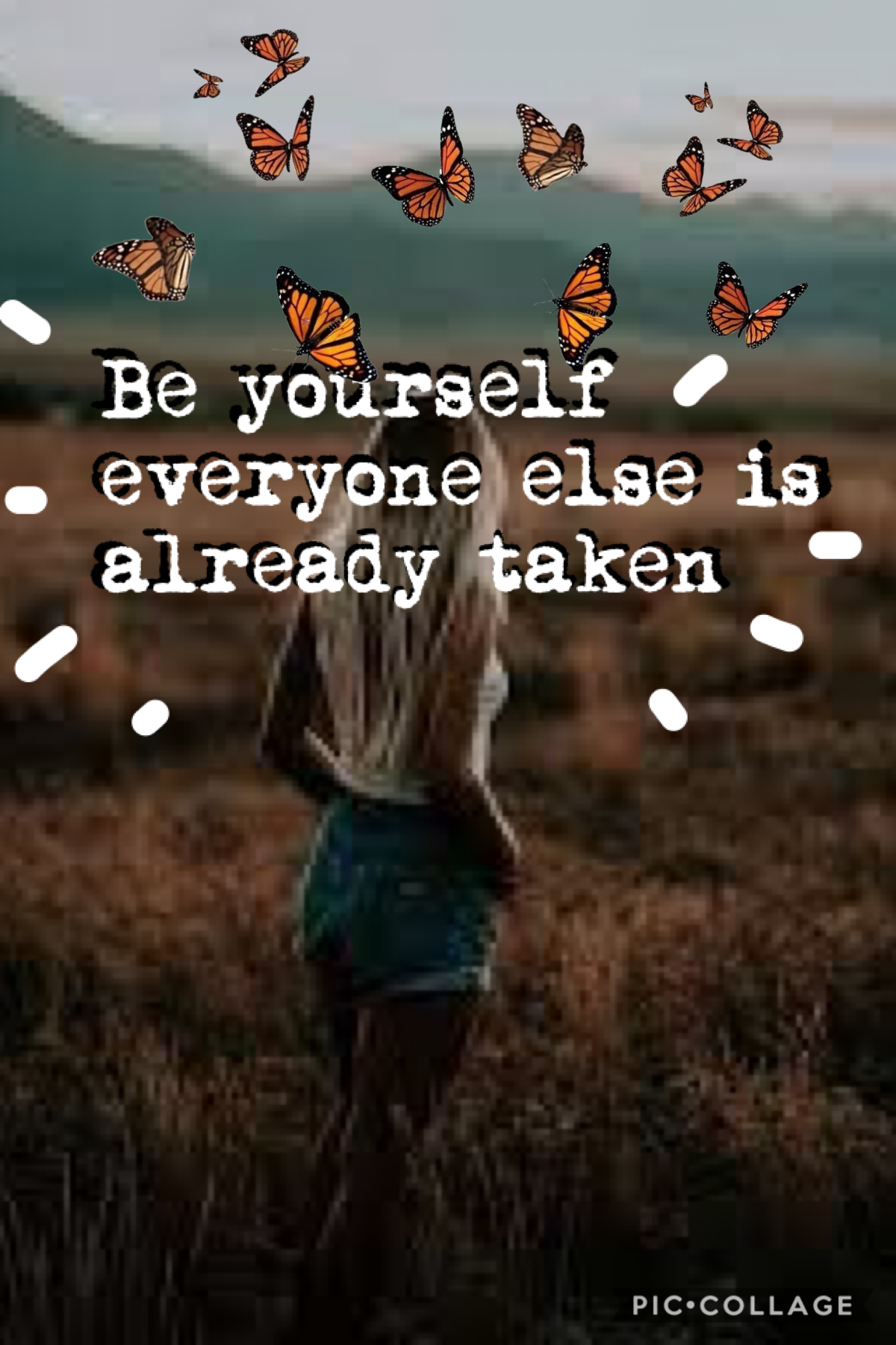tap🦋

Remember to just be yourself your perfect the way you are