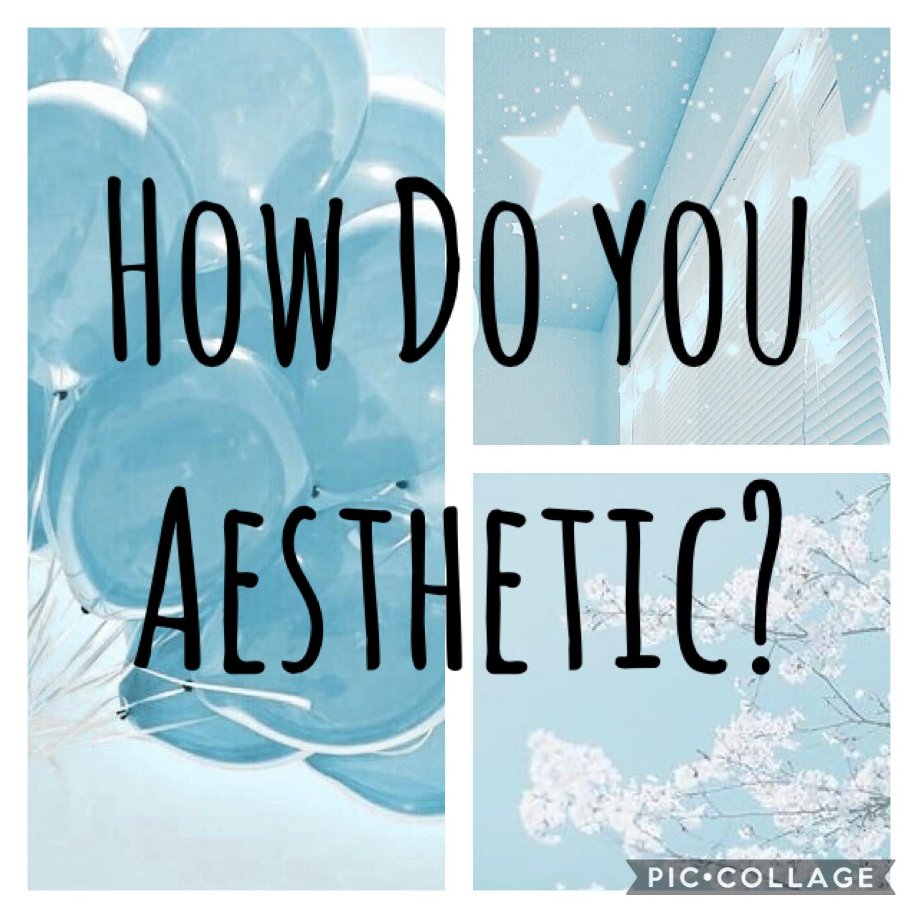 How Do you Aesthetic? Comment Below your favorite color that is aesthetic! #Aesthetic #Staysafe