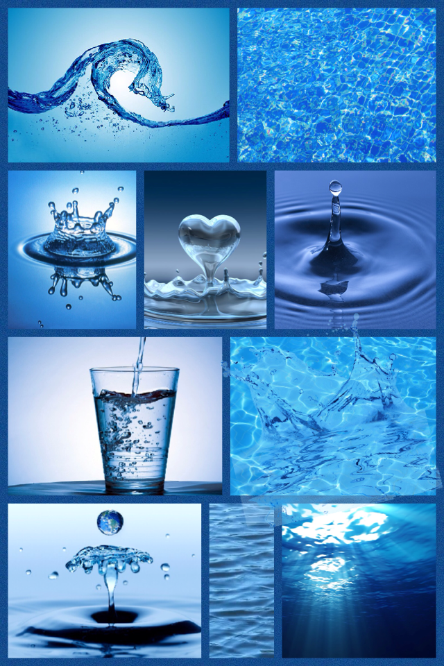 Water collage