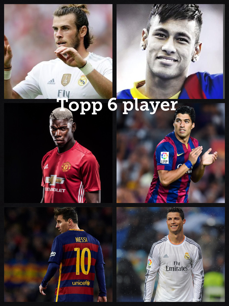 Topp 6 player in the world