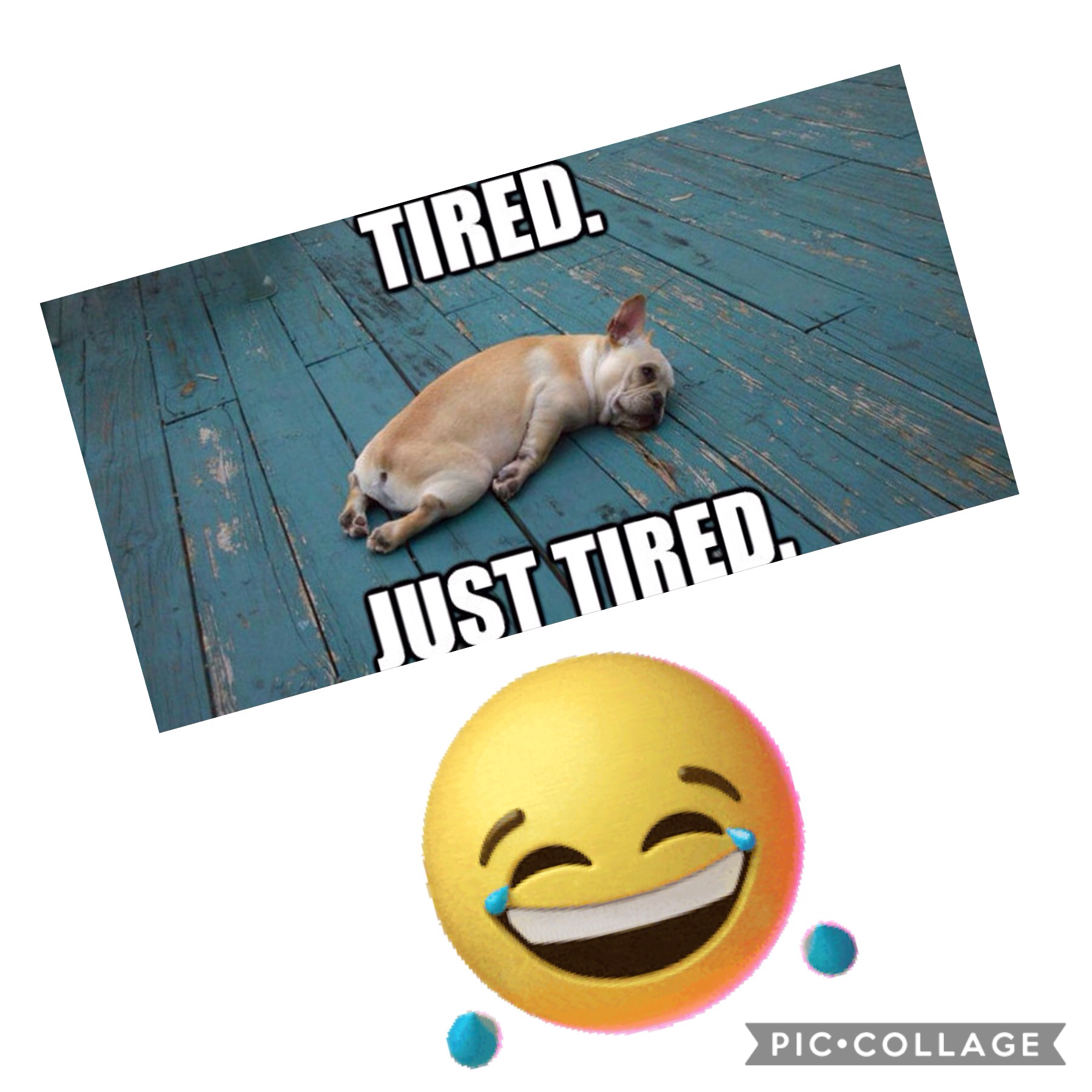 I'm tired