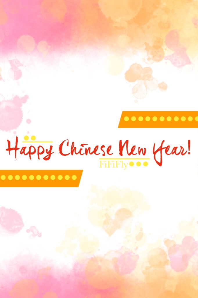 Happy Chinese New Year! 新年快乐🎊🎉❤️🎁🎆