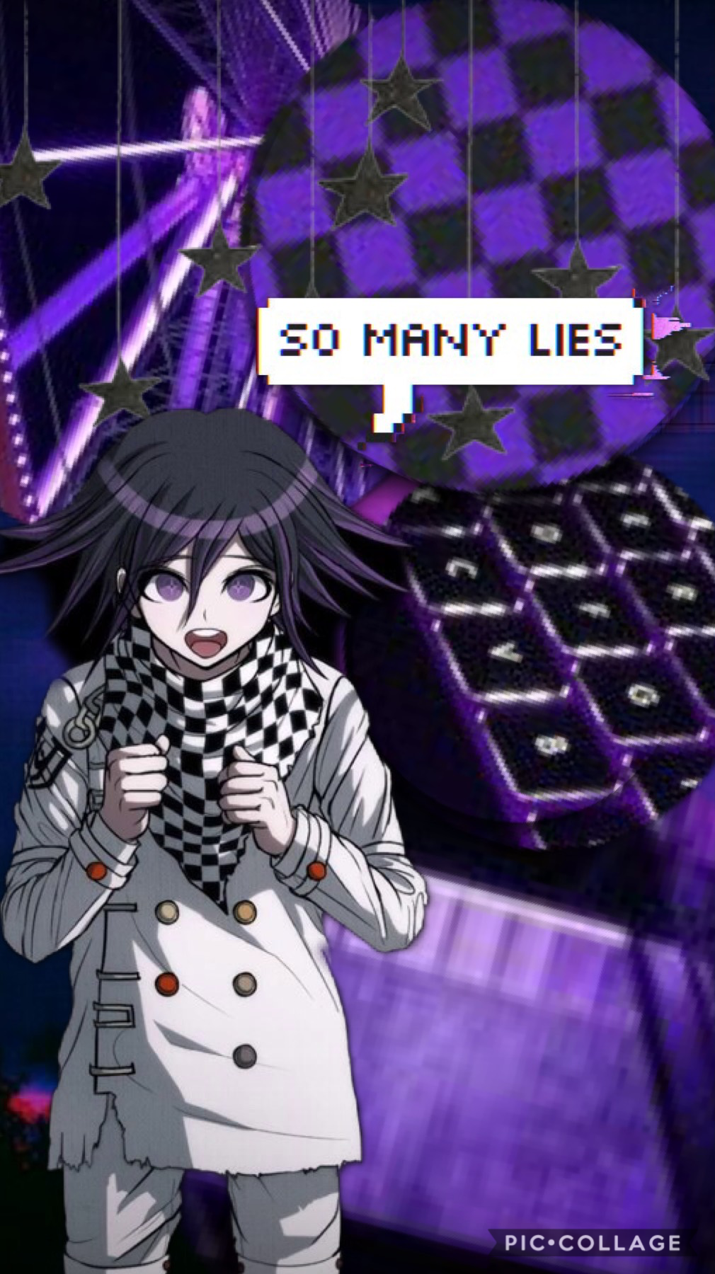 TAP 👇🏻
Entry for PurpleGames’ contest! Kind of a remake of one of my earlier edits, also involving Kokichi Oma and this style. I hope you enjoy! (I have mixed feelings about it, but then again I have mixed feelings about all my edits) Please give feedback