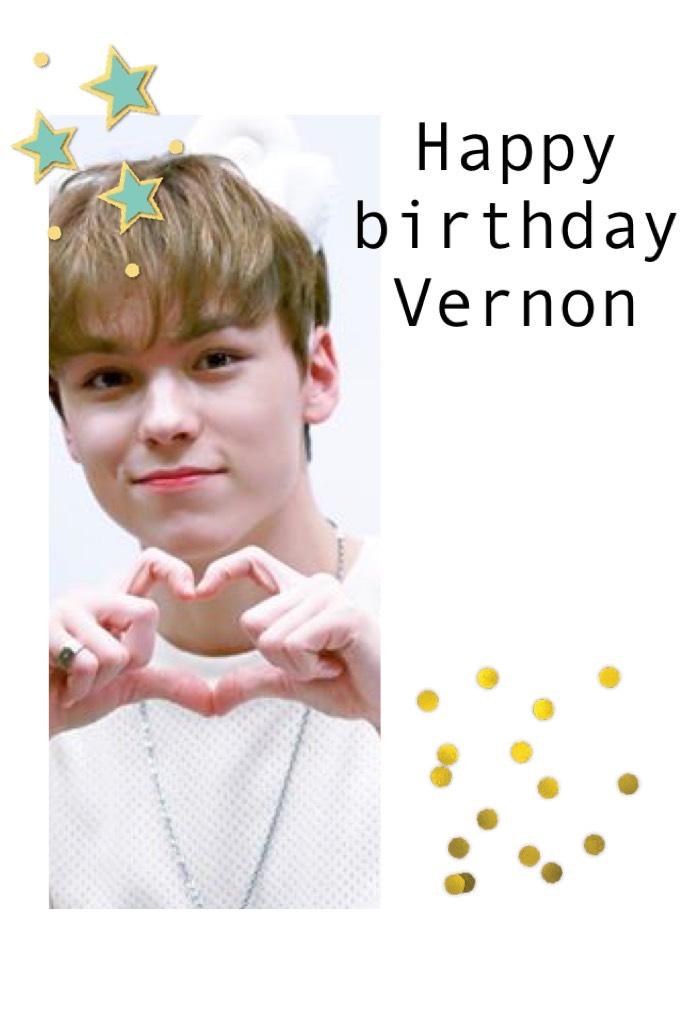 Happy birthday Vernon!!