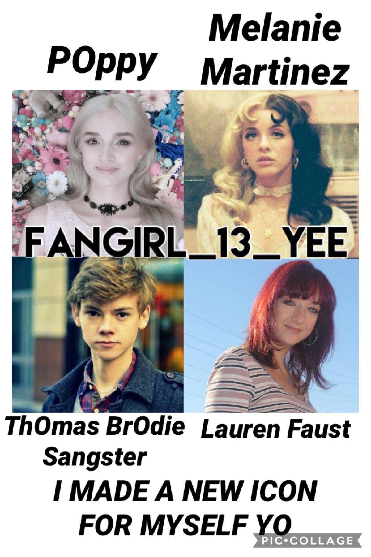 It’s my favOrite peOple :P I wOuld Have put Tara StrOng, the actress that plays Twilight Sparkle, but I figured since I already had One actOr On it, then I wOuld put the creatOr Of the newest MLP series, Lauren Faust, instead :D