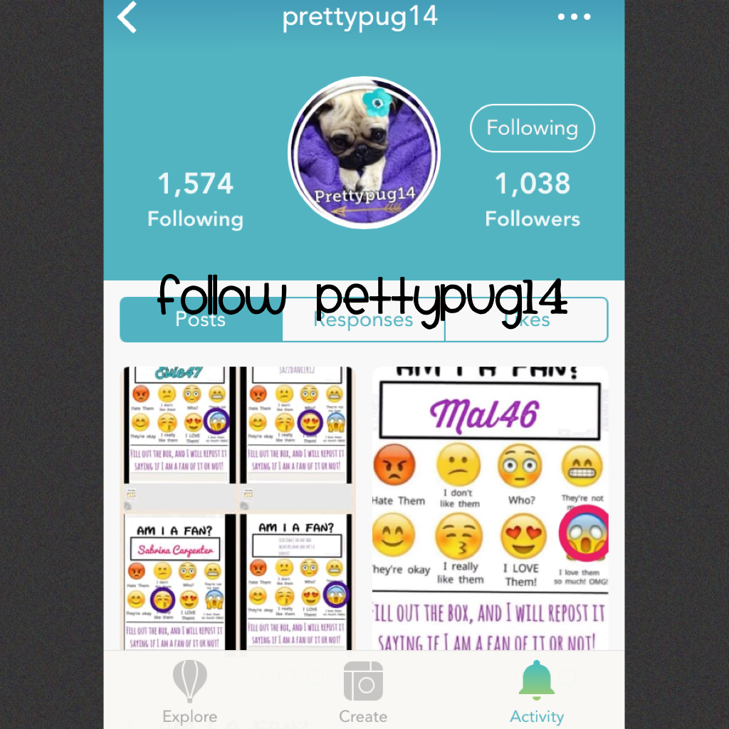 Follow pettypug14