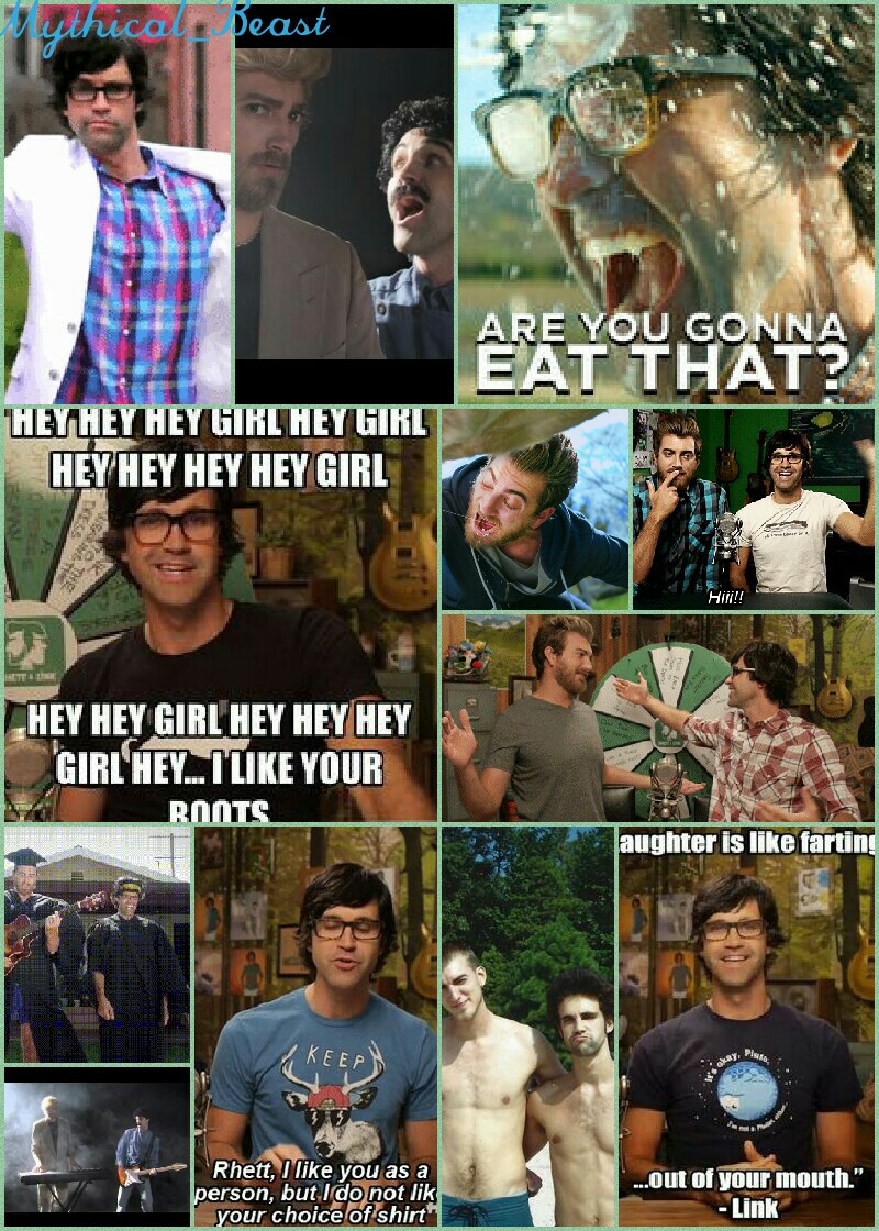 another Rhett and link collage