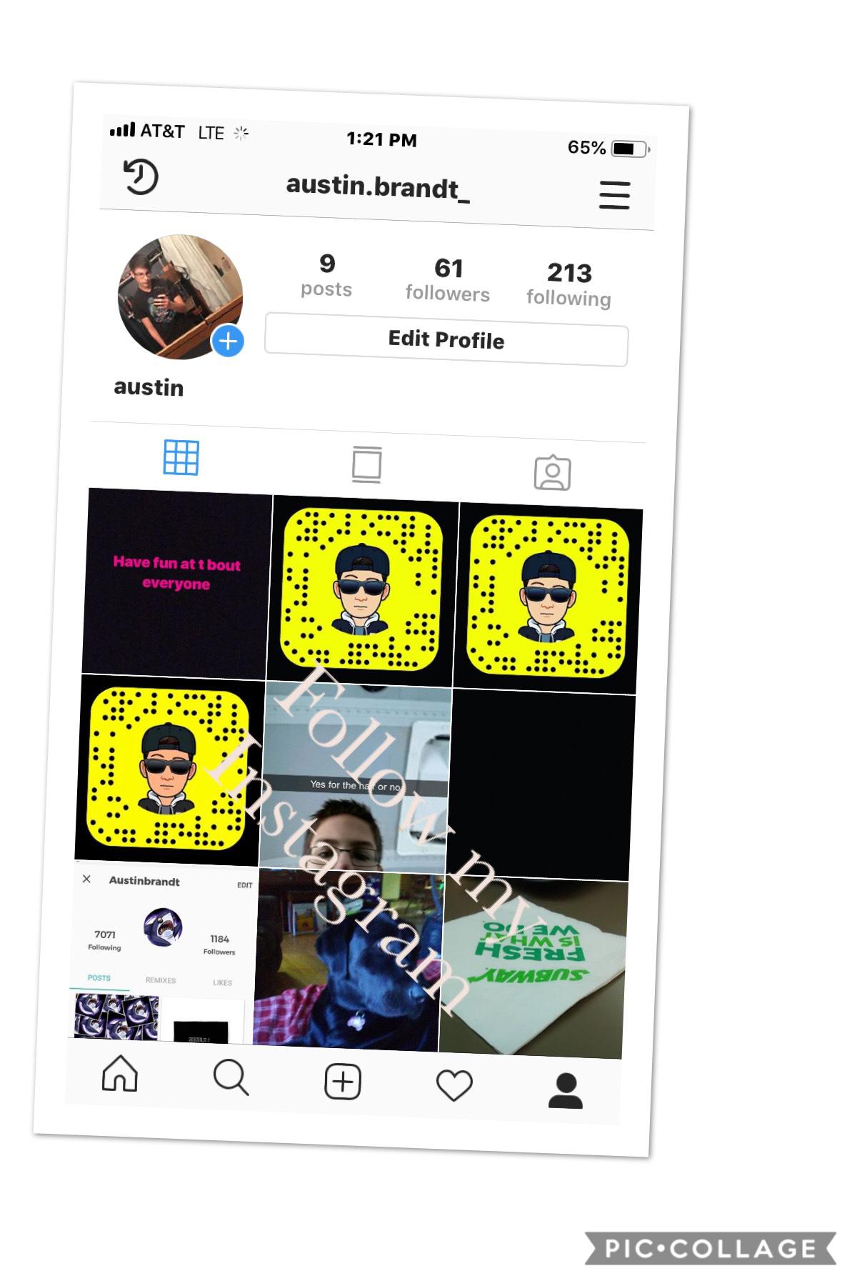 Follow my Instagram 