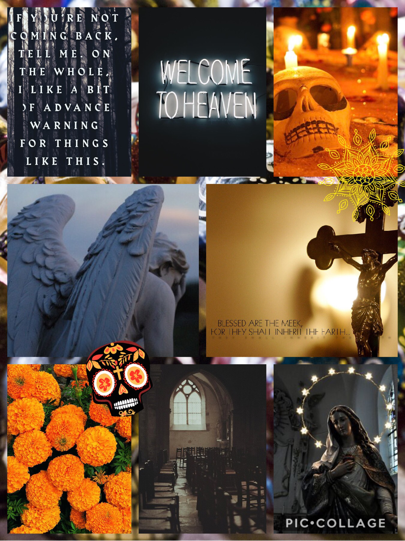 Have a blessed All Saints Day/Day of the Dead.