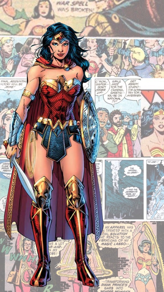 😜Click😜
So...I'm a big D.C. geek, so here is an ode to Wonder Woman because Wonder Woman is well Wonderwoman