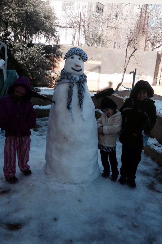 Do you like the snow man that we made probably for years ago or something I don't remember 