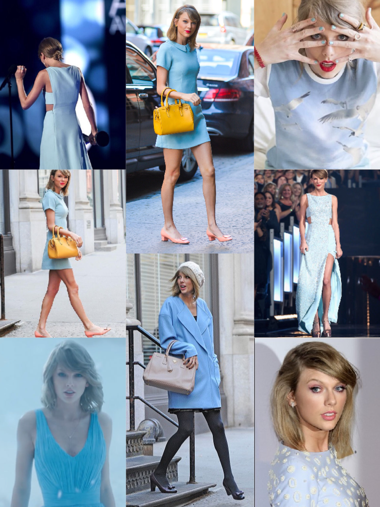 Taylor looks so good in blue. I think she might Like it too.💎