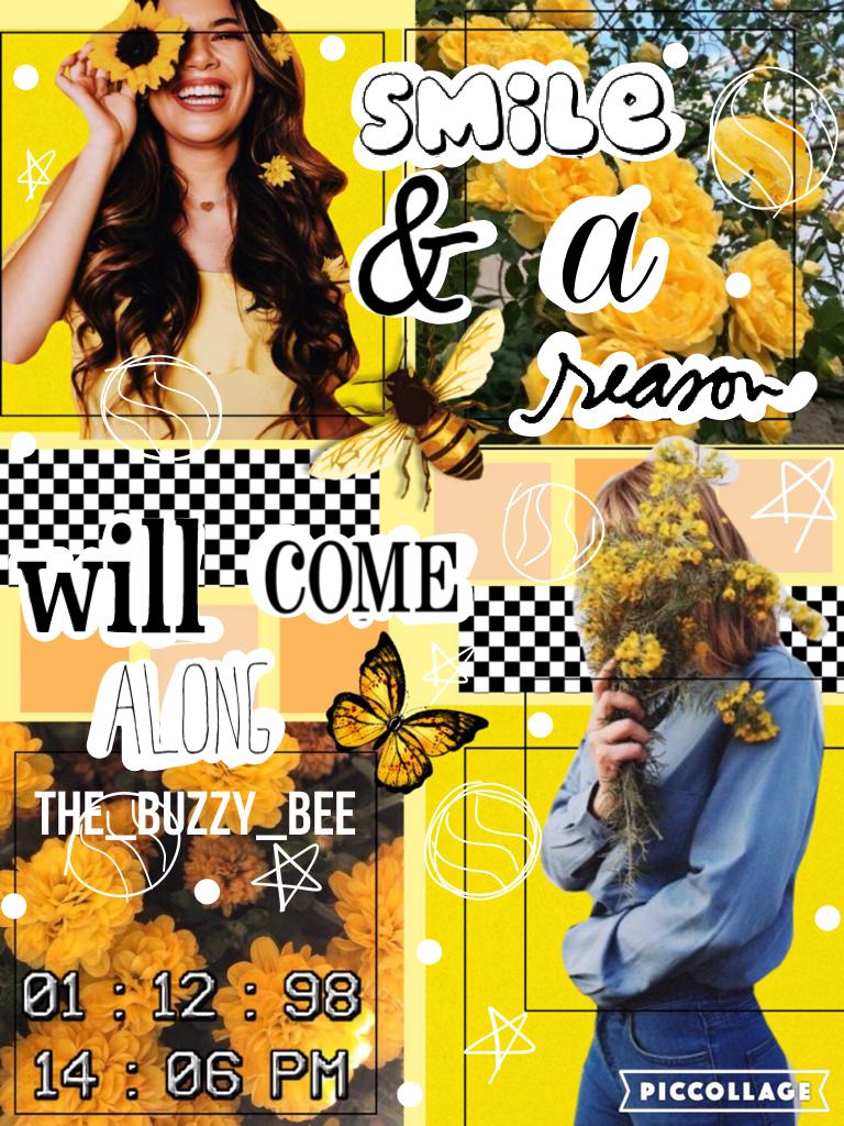 Hello. I haven't posted in a bit because I didn't have that much inspiration. If you guys have any collage suggestions please leave a comment. By the way, I changed my username from -TheNerdyRavenclaw- to The_Buzzy_Bee just to shorten it🐝💛 