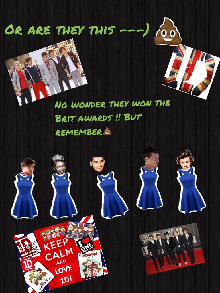 I think I know why they won the Brit awards for like every year now look at those dresses you got to believe me!!