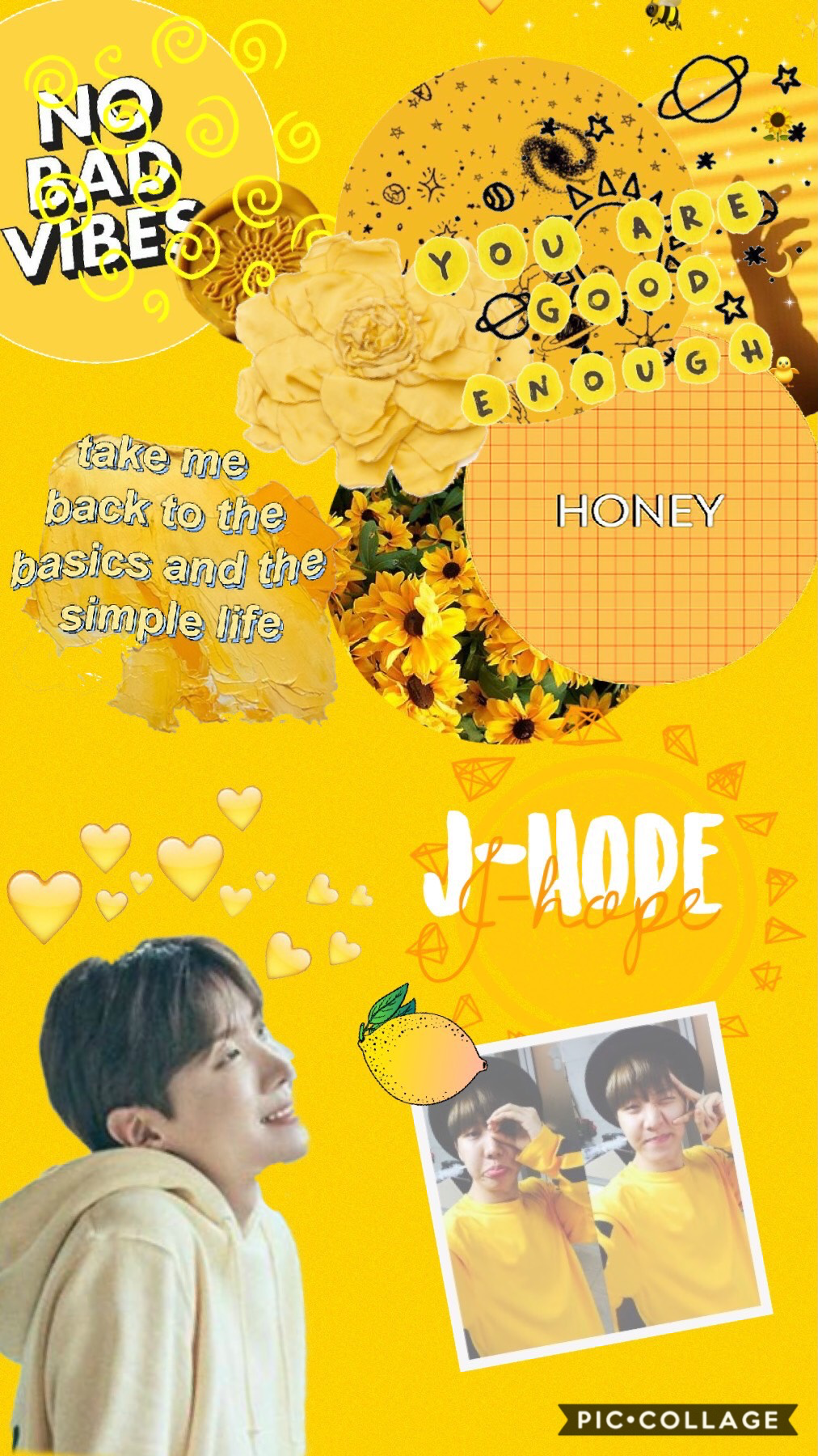 J-hope wallpaper!!!🌼🌻🌞💛💛💛
Free to use on phone!!!