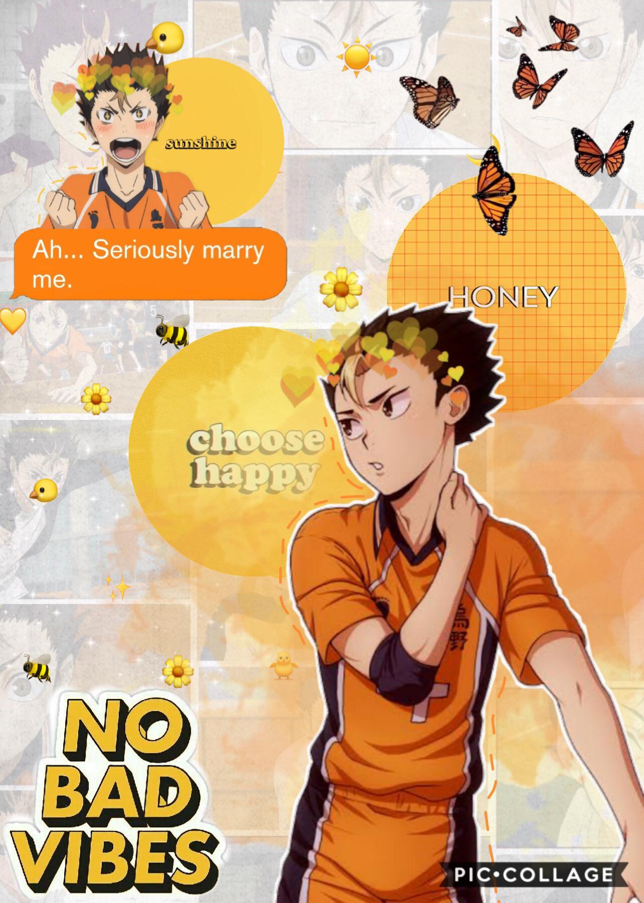 Err, this was requested by @r0lling_thunder. I usually don’t take requests, but it’s whatever I guess. As you can tell, I had no idea or inspiration at all, that’s also why it took me so long to post this. I’ll be making more Nishinoya edits in the future