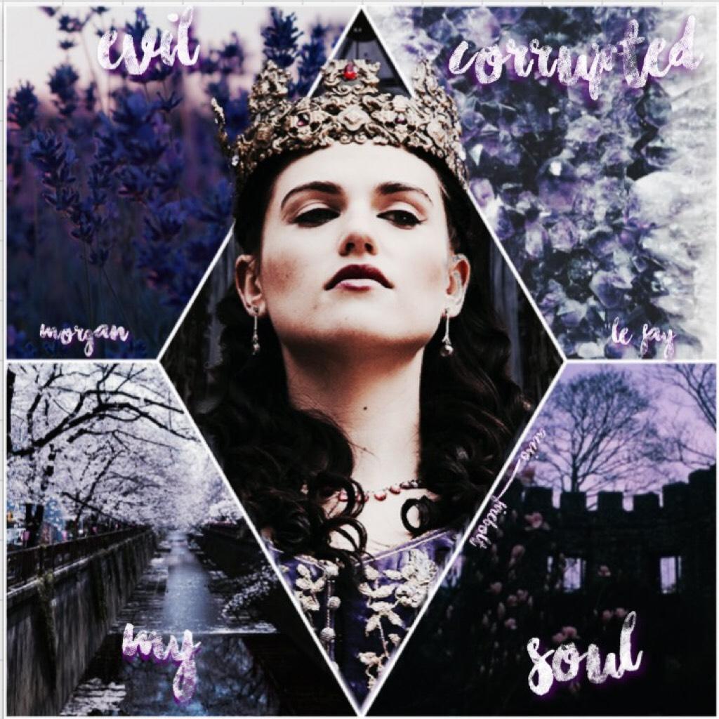 💜tap💜
Morgana! (Or Morgan) love her! My first Merlin collage! You guys Merlin is SUCH a good show! It’s based on the Arthurian legend! It’s on Netflix and Hulu if you guys want to watch it!