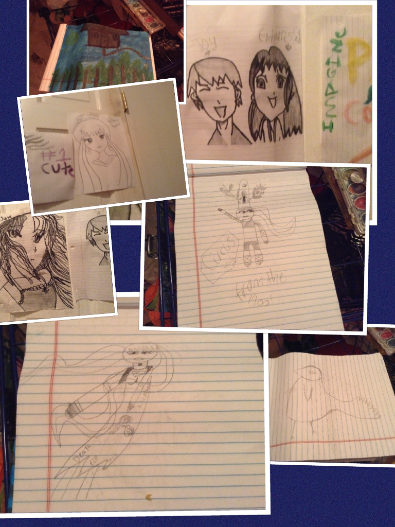 Just some drawings.... I know their bad.....