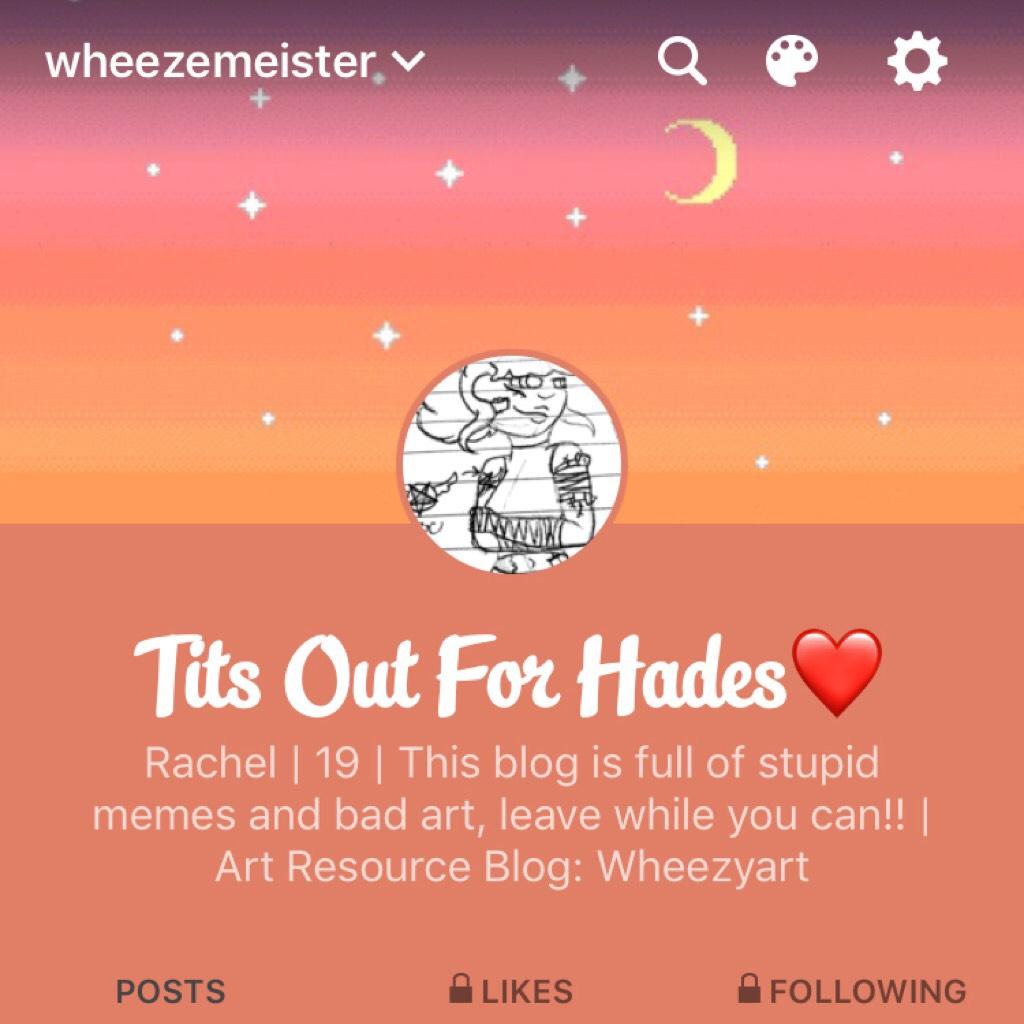 My Tumblr if anyone is interested 