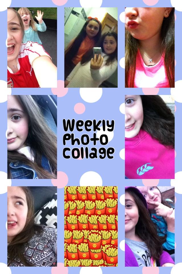 Weekly photo collage
