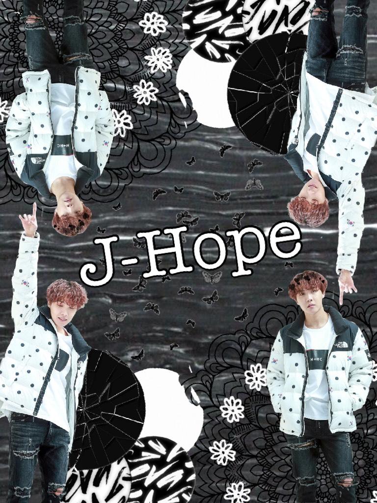 Today is my friends birthday so I made this for her cause her bias is J-Hope😁