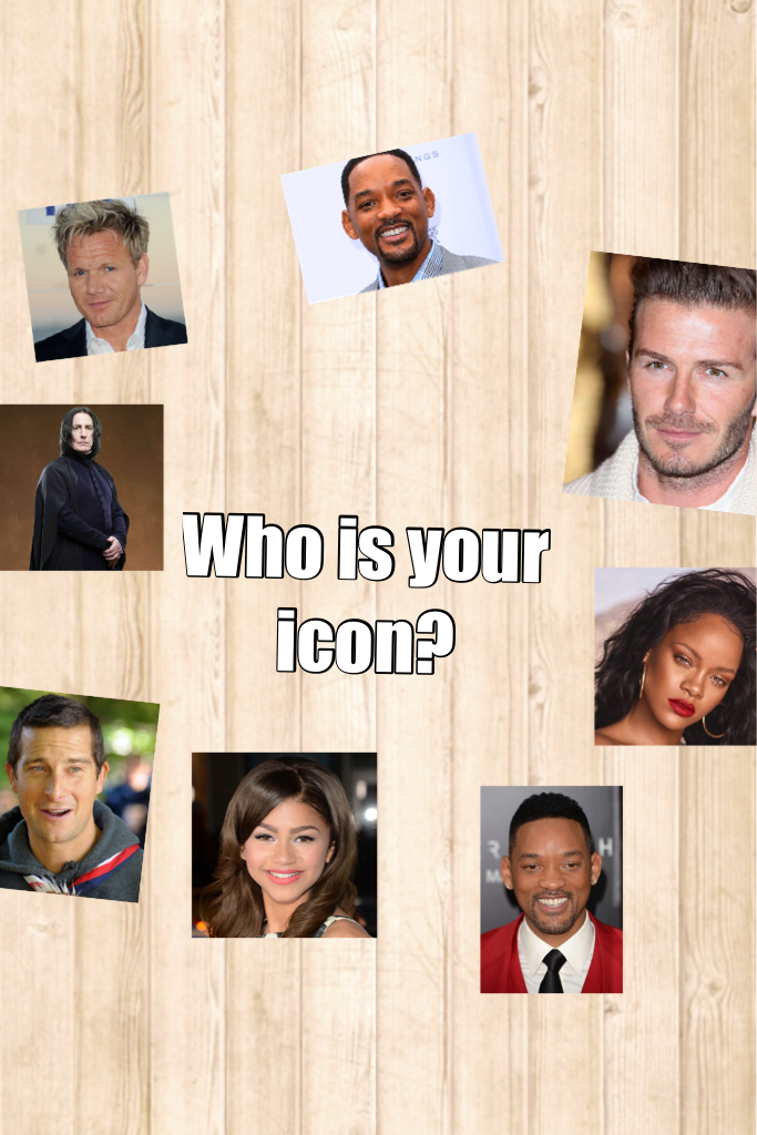 Who is your icon?

Comment on your icon
And why