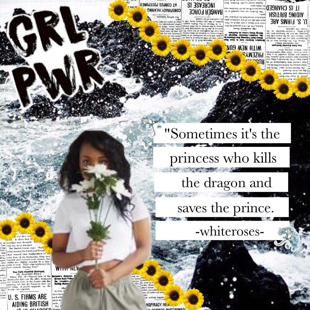 TAP THE GIRL 👱🏻‍♀️
This collage was inspired by soo many ppl! I rlly like this! 
#GirlPower ! 
Whoever reads this please make a collage about GIRLS and caption it #GirlPower ! 👩🏻🤘🏻💪🏻
