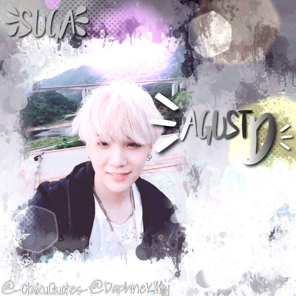 ||TAP||
Suga - BTS
For @DaphneKitty
Hope you like it >-<