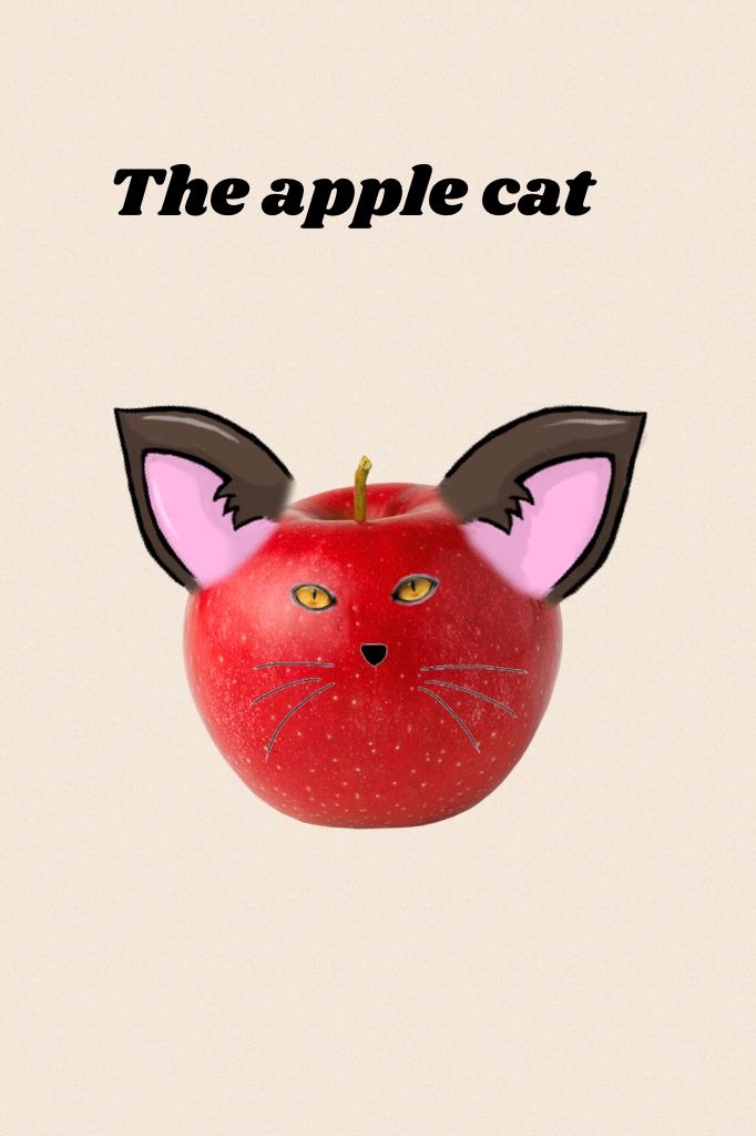 The apple cat meow!